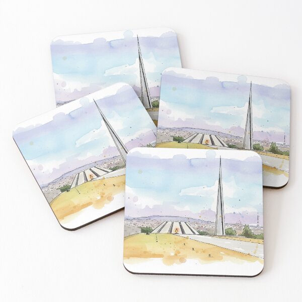 Item preview, Tsitsernakaberd Armenian Genocide Memorial | Yerevan Monument & Museum Art designed and sold by NareArt.