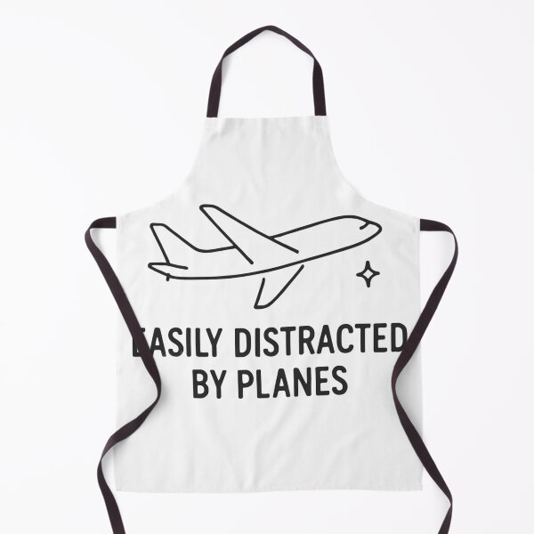 Item preview, Easily Distracted by Planes – funny aviation designed and sold by w66aboo.