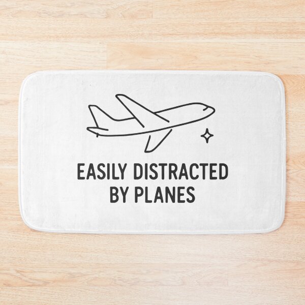Item preview, Easily Distracted by Planes – funny aviation designed and sold by w66aboo.