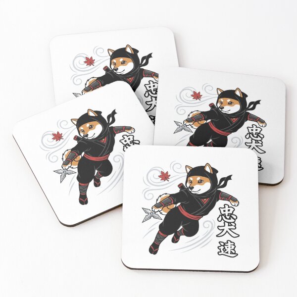 Item preview, Kawaii Shiba Inu Ninja Cute Mascot for Anime Fans designed and sold by chattsuede.