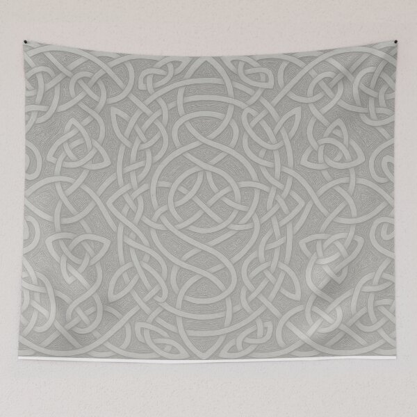 Item preview, Interwoven Celtic Knots Timeless Stone Pattern designed and sold by ArtComixHaven.