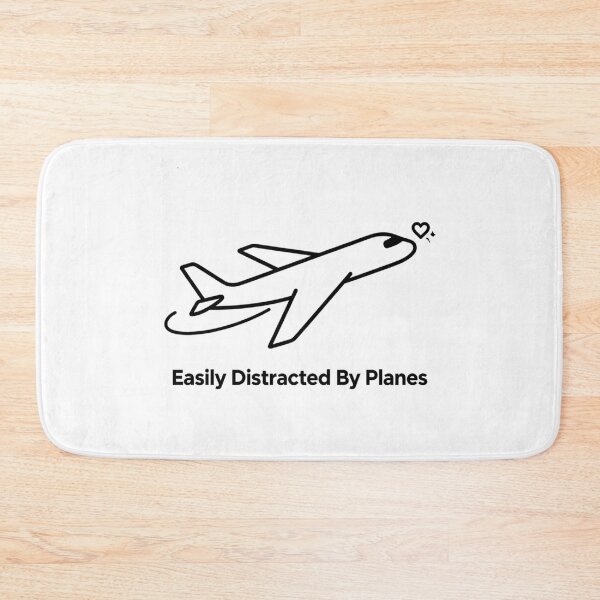 Item preview, Easily Distracted by Planes – funny pilot aviation designed and sold by w66aboo.