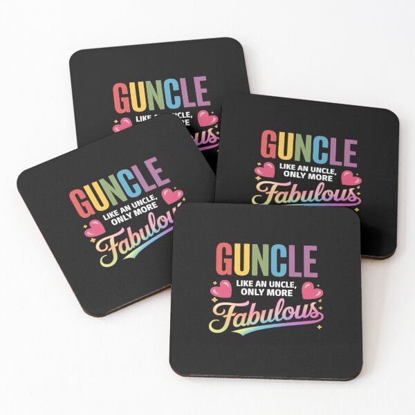 Item preview, Guncle Like An Uncle Only More Fabulous LGBT Pride Month  designed and sold by MythWoot.