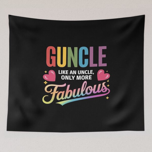 Item preview, Guncle Like An Uncle Only More Fabulous LGBT Pride Month  designed and sold by MythWoot.