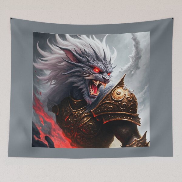 Item preview, abstract gost warrior designed and sold by  Mudikeys.