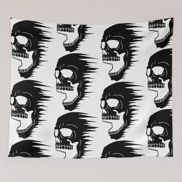 Item preview, Black skull and speed designed and sold by Lagueny.