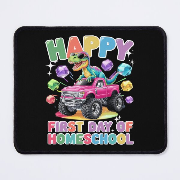 Item preview, Happy First Day Of Homeschool Dinosaur Boys  designed and sold by MythWoot.