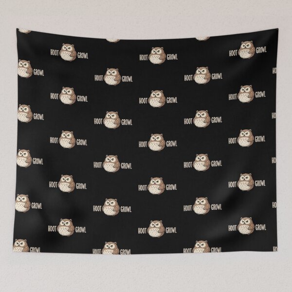 Item preview, Hoot Growl designed and sold by sassav8.