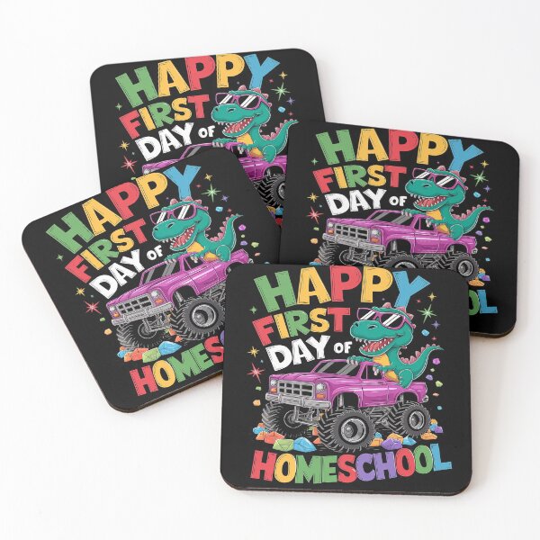 Item preview, Happy First Day Of Homeschool Dinosaur Boys designed and sold by CombatTask.