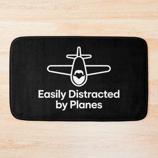 Item preview, Easily Distracted by Planes – pilot lover  designed and sold by w66aboo.