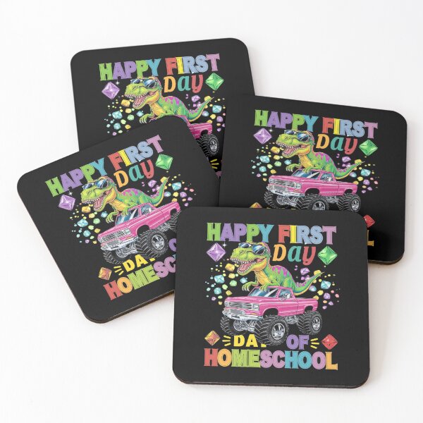 Item preview, Happy First Day Of Dinosaur Boys designed and sold by MythWoot.