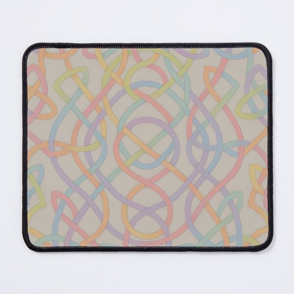 Item preview, Soft Pastel Celtic Knot Abstract Pattern designed and sold by ArtComixHaven.