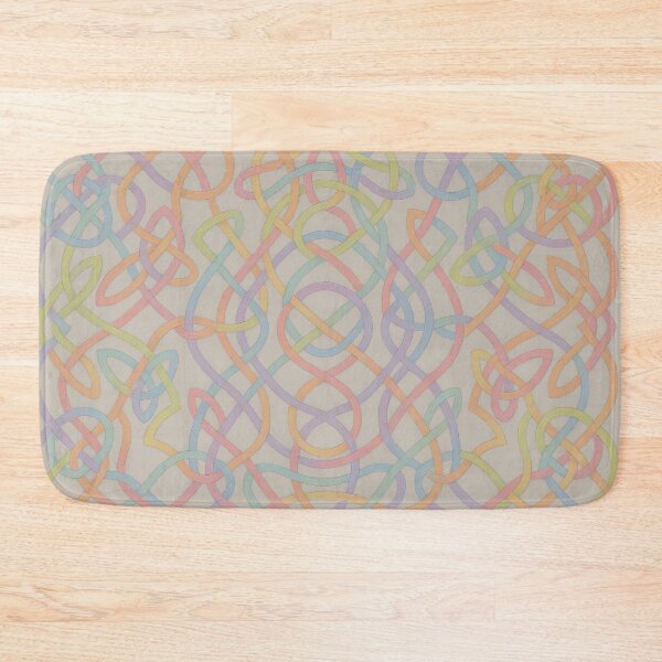 Item preview, Soft Pastel Celtic Knot Abstract Pattern designed and sold by ArtComixHaven.