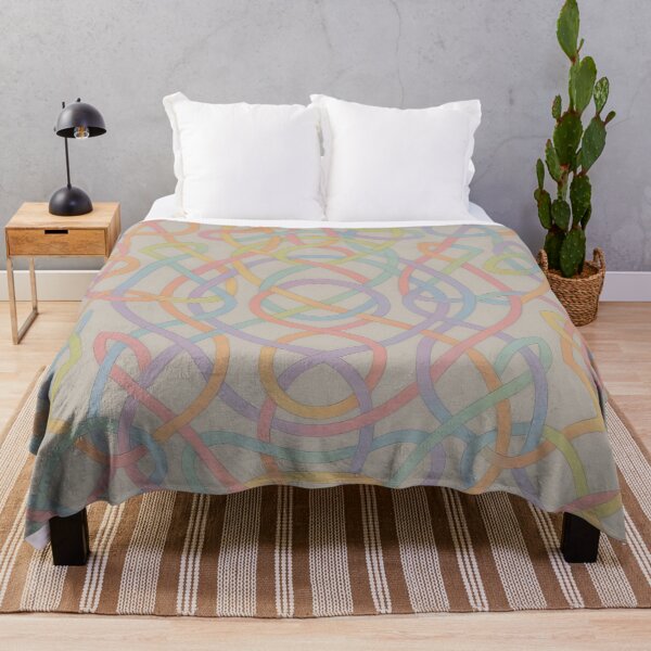 Item preview, Soft Pastel Celtic Knot Abstract Pattern designed and sold by ArtComixHaven.
