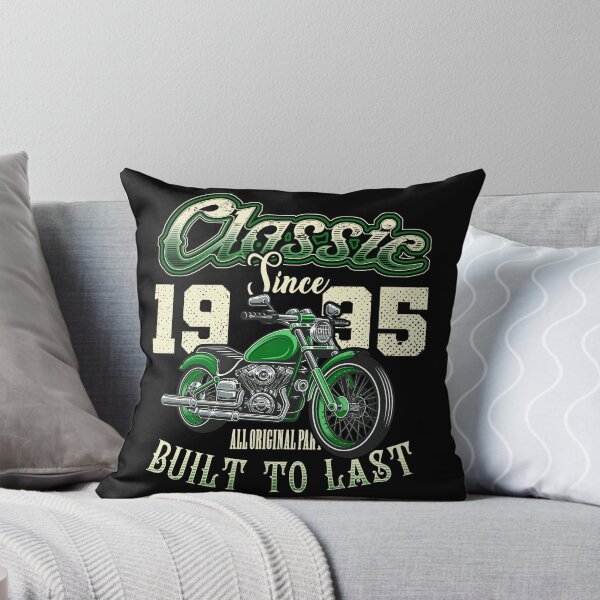 Item preview, Motorcycle Bikers Motorbike Birthday Born In 1995 designed and sold by JRRTs.