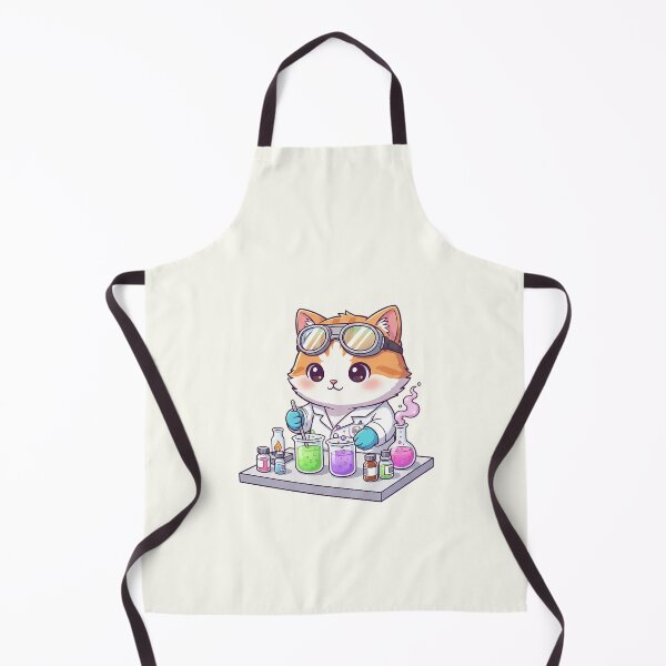 Item preview, Cute Chemist Cat designed and sold by HoopeStylee.