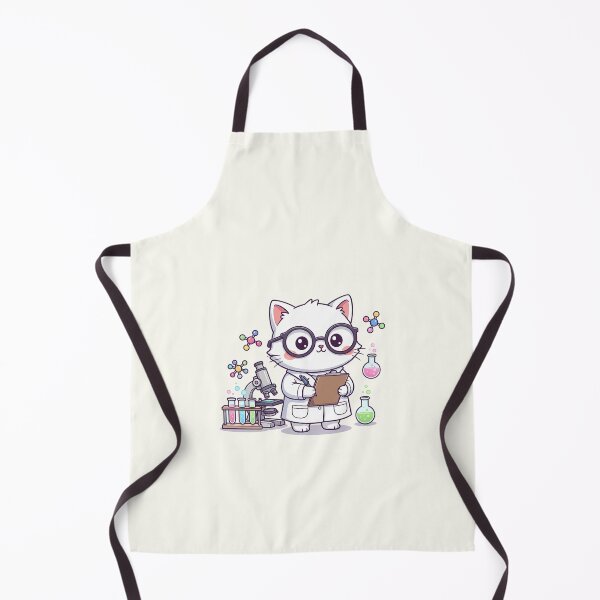 Item preview, Cute Scientist Cat designed and sold by HoopeStylee.