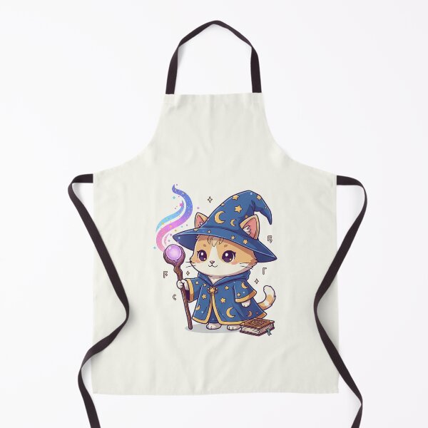 Item preview, Cute Wizard Cat designed and sold by HoopeStylee.