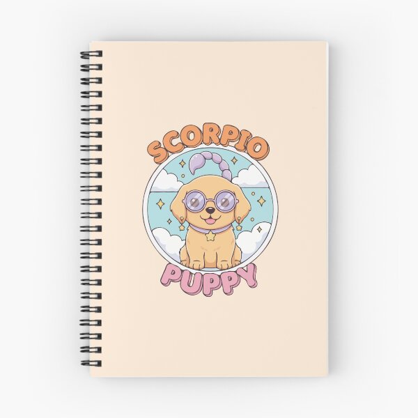 Item preview, Scorpio Puppy Zodiac Cute Golden Retriever Dog Design – Horoscope Art designed and sold by The Real Life Symphony.