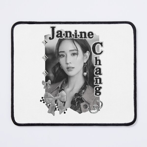 Item preview, Janine Chang – Zhang Junning (张钧甯) Chinese Actress Art Chinese Celebrity Illustration Black and White Collage Digital Art Portrait designed and sold by AJUNICE STUDIO.