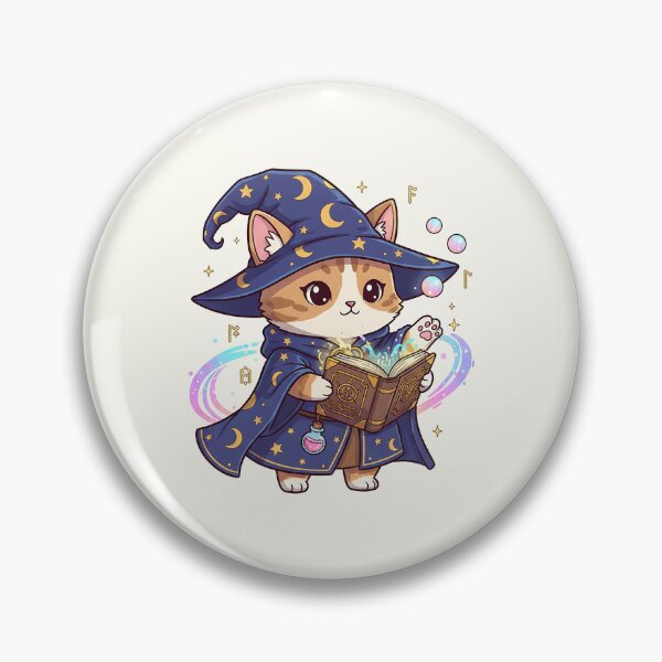 Item preview, Magic Spell Cat Cartoon designed and sold by HoopeStylee.