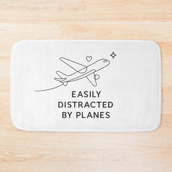 Item preview, Easily Distracted by Planes – funny pilot lover designed and sold by w66aboo.
