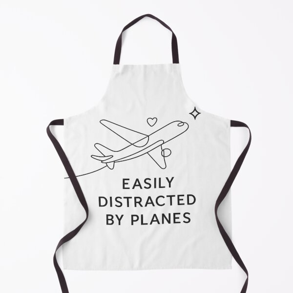 Item preview, Easily Distracted by Planes – funny pilot lover designed and sold by w66aboo.