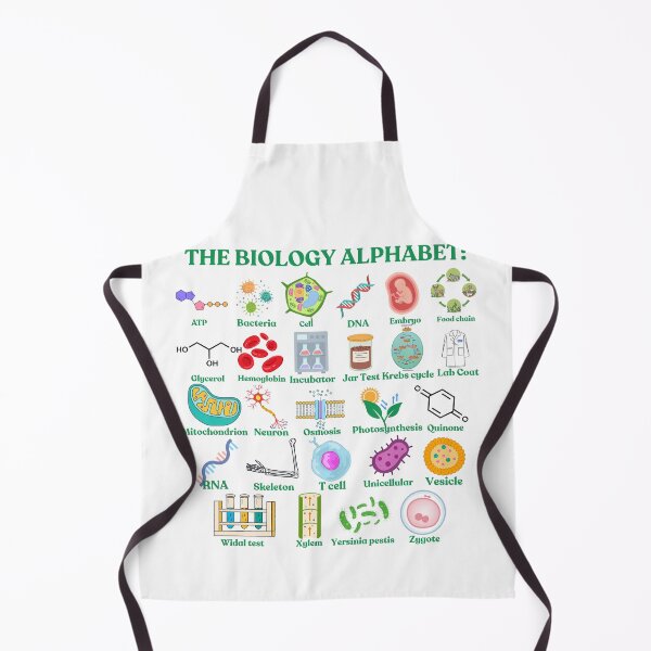 Item preview, The Biology Alphabet, cool science and biology designed and sold by NoetherSym.