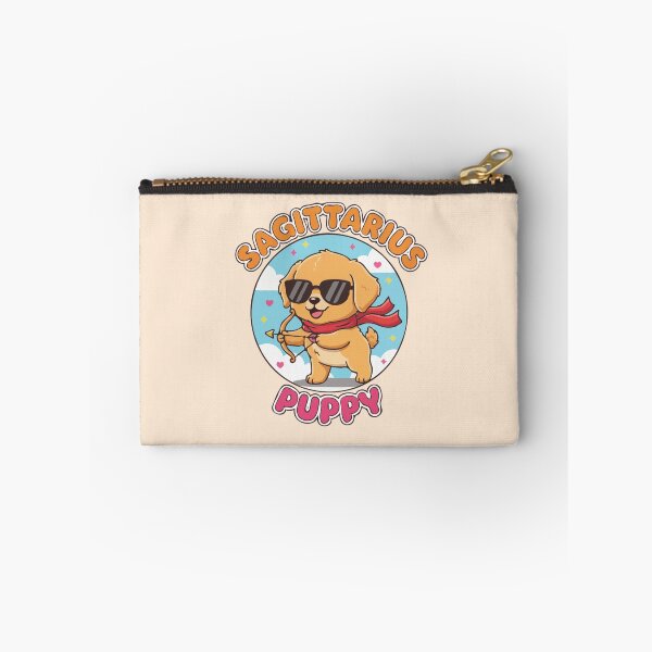 Item preview, Sagittarius Puppy Zodiac Cute Golden Retriever Dog Design – Horoscope Art designed and sold by The Real Life Symphony.