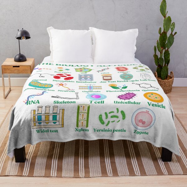 Item preview, The Biology Alphabet, cool science and biology designed and sold by NoetherSym.