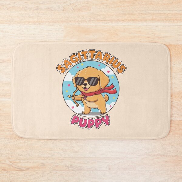 Item preview, Sagittarius Puppy Zodiac Cute Golden Retriever Dog Design – Horoscope Art designed and sold by The Real Life Symphony.
