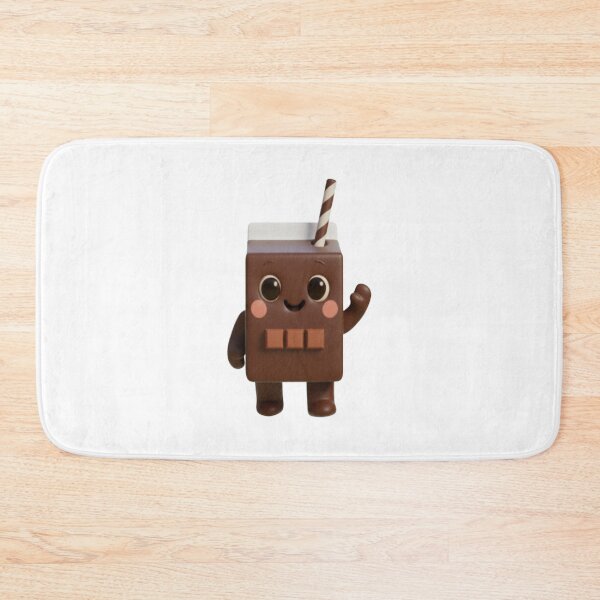 Item preview, Chocolate Milk Box – Cute 3D Kawaii Drink Character designed and sold by HNstory.
