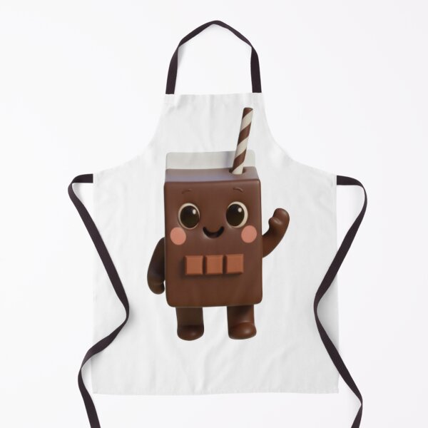 Item preview, Chocolate Milk Box – Cute 3D Kawaii Drink Character designed and sold by HNstory.