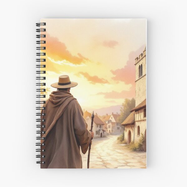 Item preview, Pilgrim arriving in a village designed and sold by jefboutique6150.