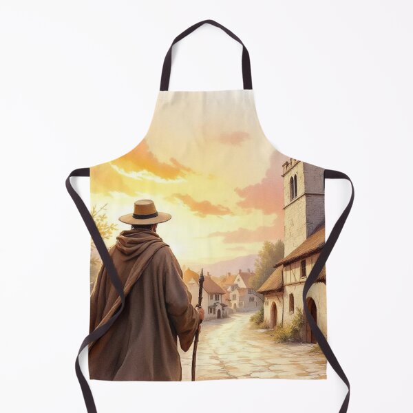 Item preview, Pilgrim arriving in a village designed and sold by jefboutique6150.