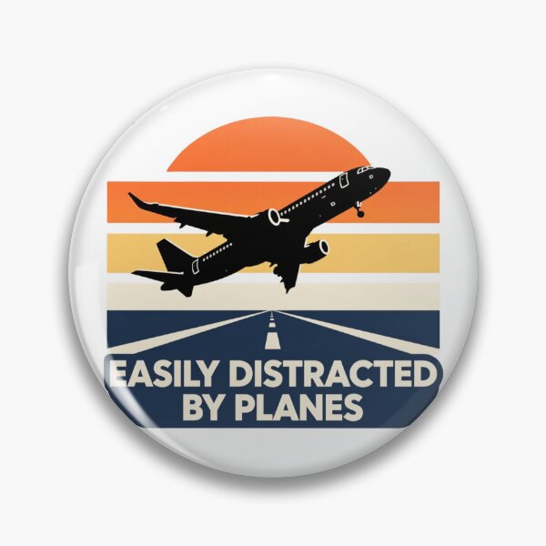 Item preview, Easily Distracted by Planes lover designed and sold by w66aboo.