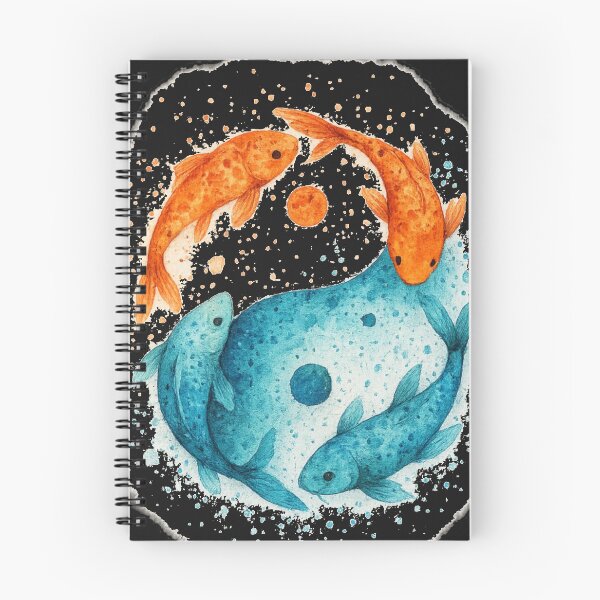 Item preview, Yin Yang Koi Fish T-Shirt – Japanese Watercolor Balanced Energy Art designed and sold by KDesignCrafts.