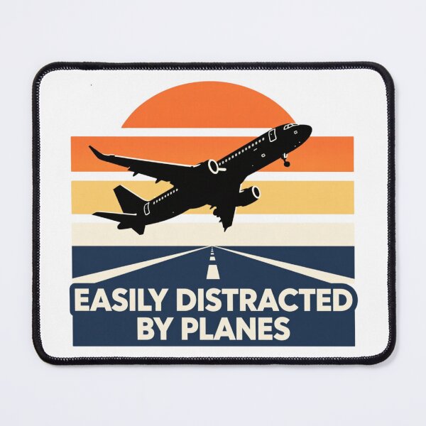 Item preview, Easily Distracted by Planes lover designed and sold by w66aboo.