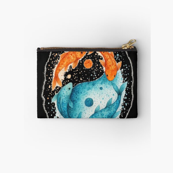 Item preview, Yin Yang Koi Fish T-Shirt – Japanese Watercolor Balanced Energy Art designed and sold by KDesignCrafts.