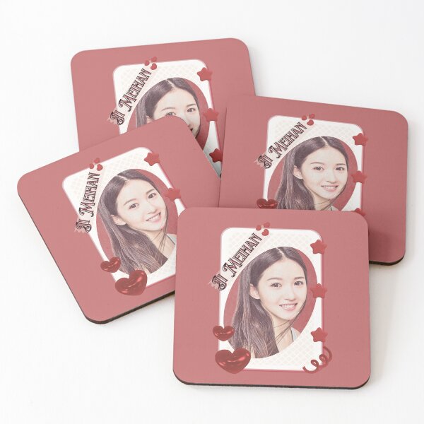 Item preview, Ji Meihan (纪美涵) Portrait Chinese Actress Art Chinese Celebrity Illustration portrait illustration Red Aesthetic Collage Design designed and sold by AJUNICE STUDIO.