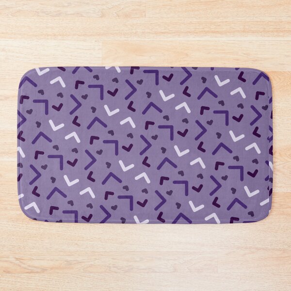Item preview, Cute Purple Memphis - 80s Abstract Retro Vintage Cute Geometric Pattern designed and sold by RoyalStarsPatts.