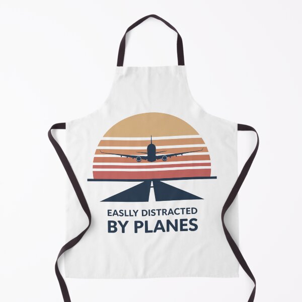 Item preview, Easily Distracted by Planes – pilot retro airplane designed and sold by w66aboo.