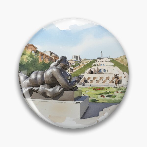 Item preview, The Cascade Complex Yerevan | Armenian Modern Architecture & City View Art designed and sold by NareArt.