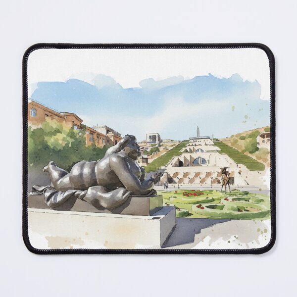 Item preview, The Cascade Complex Yerevan | Armenian Modern Architecture & City View Art designed and sold by NareArt.