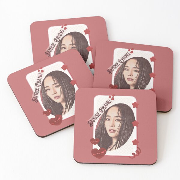 Item preview, Janine Chang – Zhang Junning (张钧甯)Portrait Chinese Actress Art Chinese Celebrity Illustration portrait illustration Red Aesthetic Collage Design designed and sold by AJUNICE STUDIO.