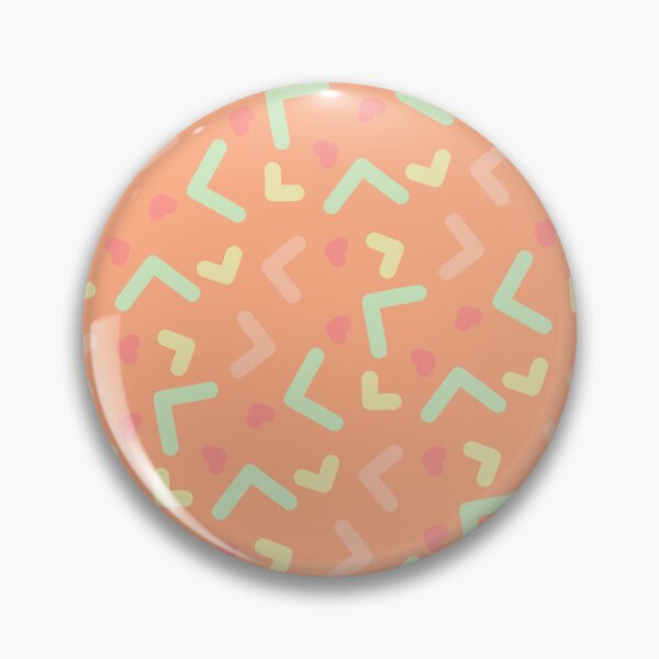 Item preview, Cute Orange  Memphis -  Funky 90s Retro Cute Geometric Abstract Pattern designed and sold by RoyalStarsPatts.