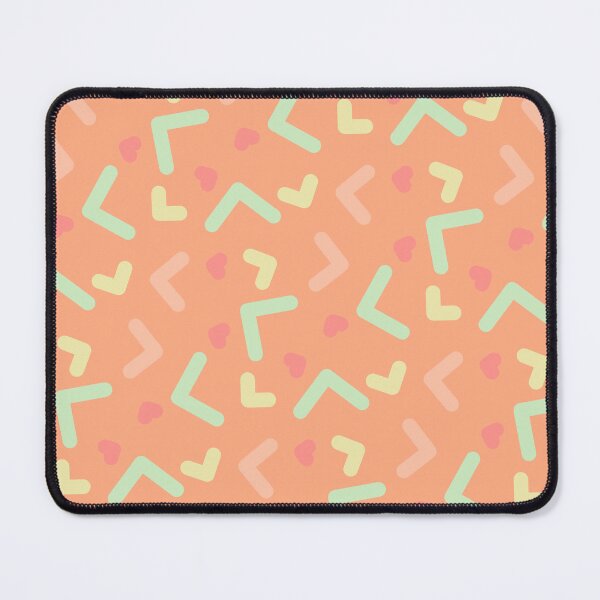 Item preview, Cute Orange Memphis - Funky 90s Retro Cute Geometric Abstract Pattern designed and sold by RoyalStarsPatts.