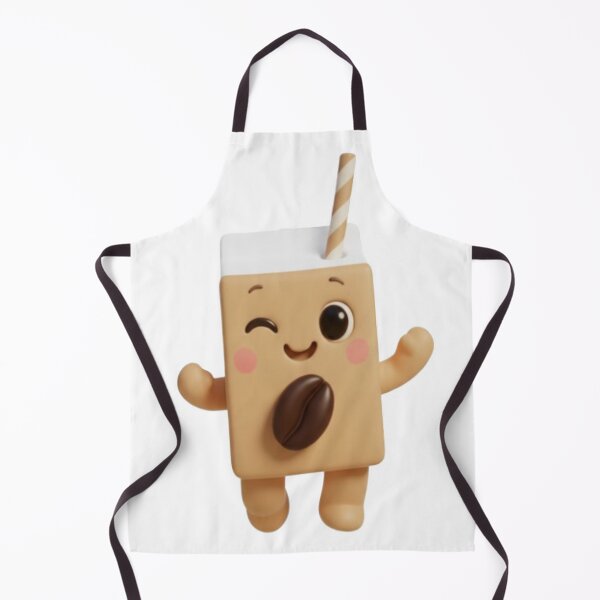 Artikelvorschau, Kaffeemilchbox – Niedliche 3D-Kawaii-Getränkefigur entworfen und verkauft von HNstory.