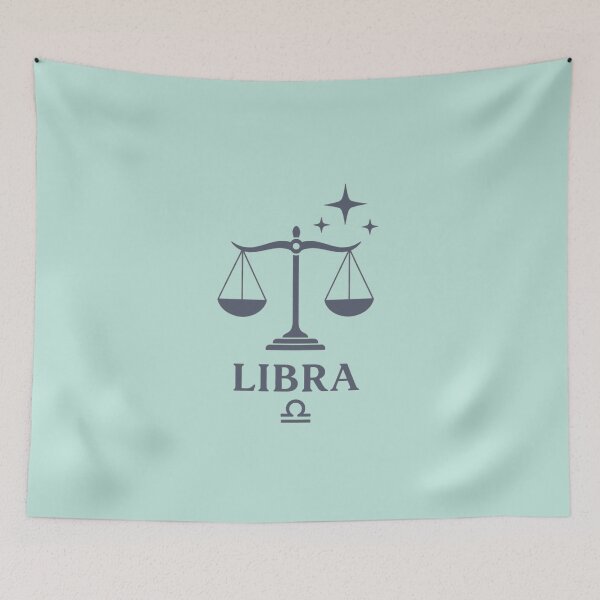 Item preview, Libra Zodiac Sign Art – Libra Scales Illustration designed and sold by Live_With_Suzy.