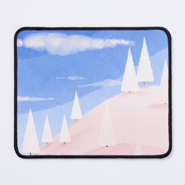 Item preview, Pink snow hills designed and sold by feannaart.